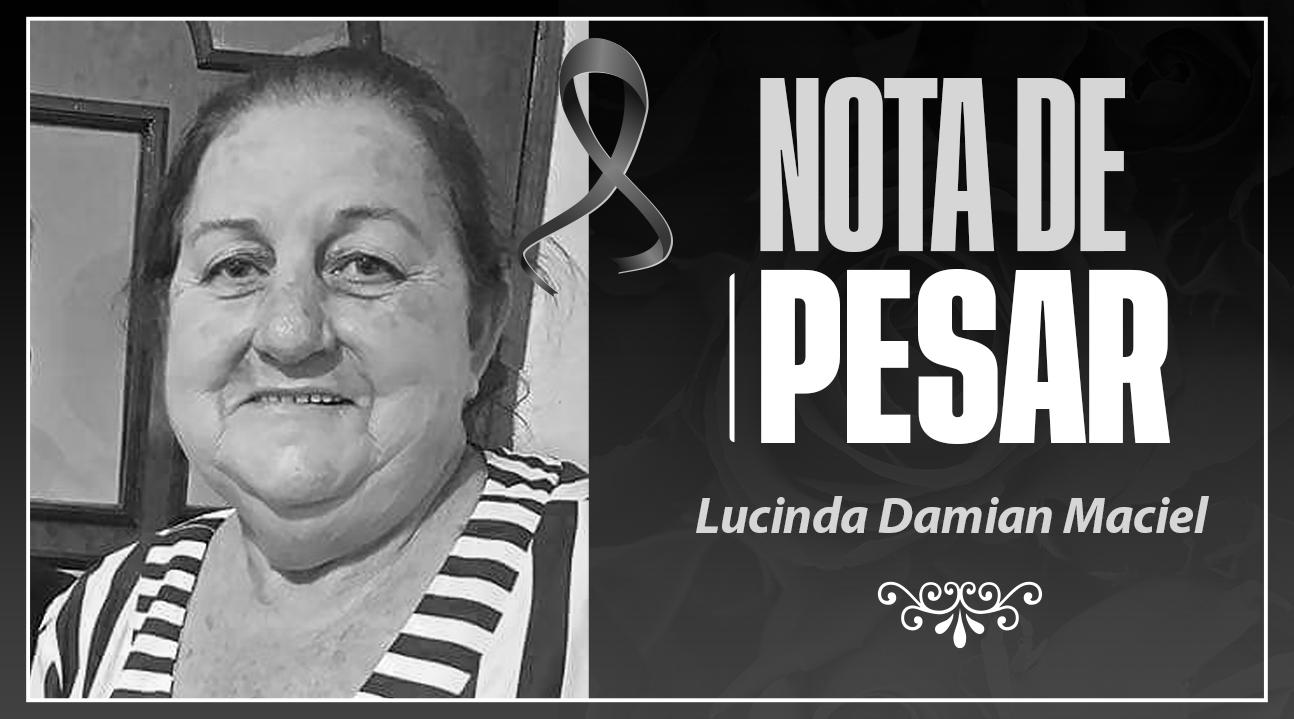 LUTO I Lamentamos profundamente o falecimento de dona Lucinda, mãe da nossa diretora Paula