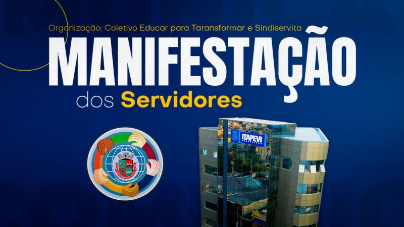 Nova convocação aos Servidores de Itapevi 📢 | Todos ao Paço Municipal, dia 3 de fevereiro, às 8 horas!