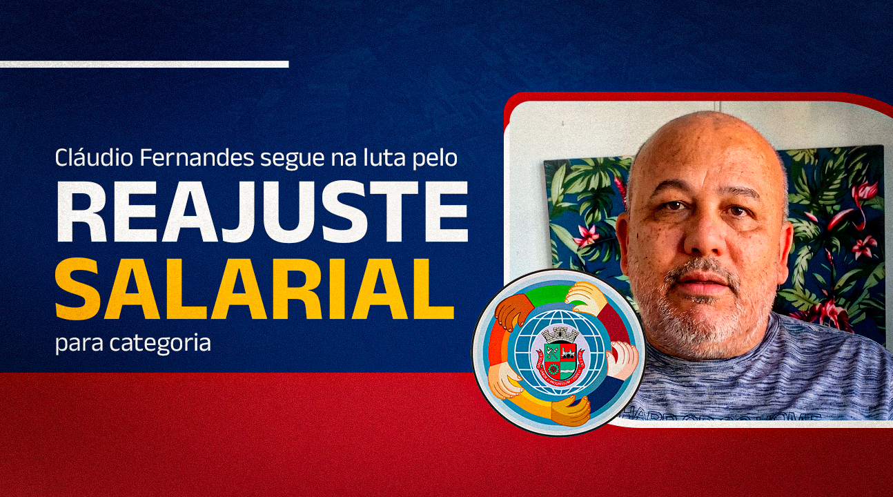 VÍDEO | Nosso Presidente Cláudio Fernandes segue na luta pelo Reajuste Salarial para a categoria