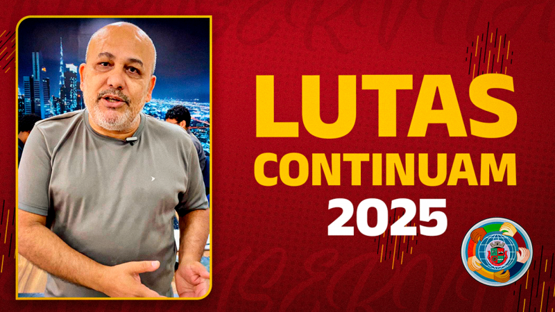 2025 | Presidente Cláudio Fernandes destaca lutas do Sindiservita em prol da categoria. O trabalho não para!