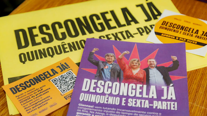 Descongelamento da contagem de tempo de serviço: uma urgência do Servidor, uma luta do Sindiservita!